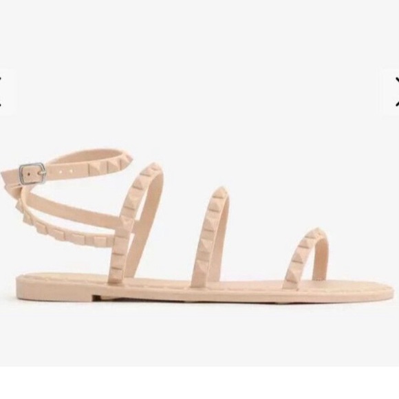 Nicole Miller Shoes - Nicole Miller Lucky Rockstud jelly rubber sandals